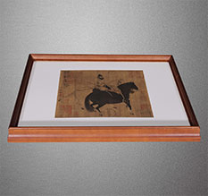 托克托书画装裱配框服务案例