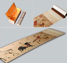 托克托馆藏书画复制博物馆书画复制服务