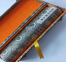 托克托书画装裱案例